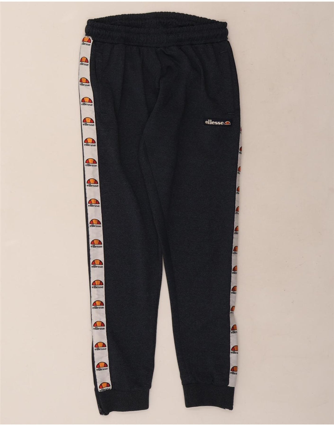 Męskie spodnie dresowe Ellesse Joggers, średni granat, blok kolorów