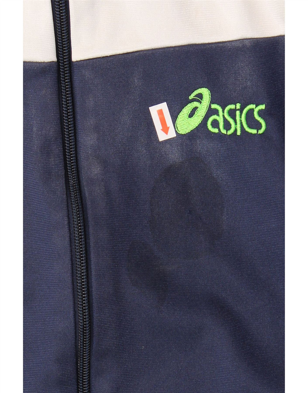 Męska kurtka dresowa Asics Graphic IT 46 Mały granatowy blok kolorów