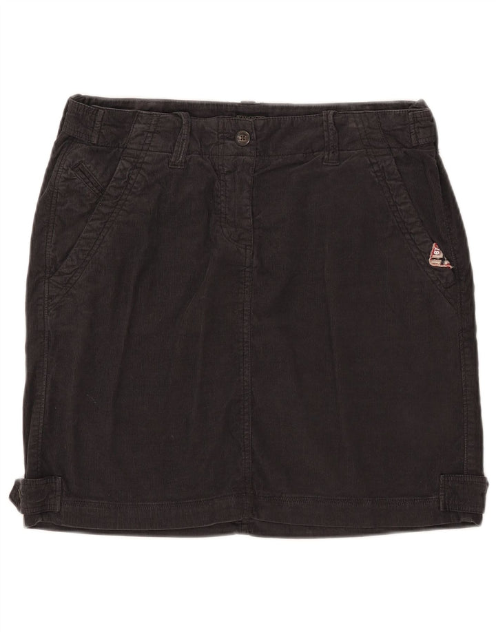 Damska spódnica sztruksowa NAPAPIJRI Geographic IT 44 Medium W32 Czarna bawełna