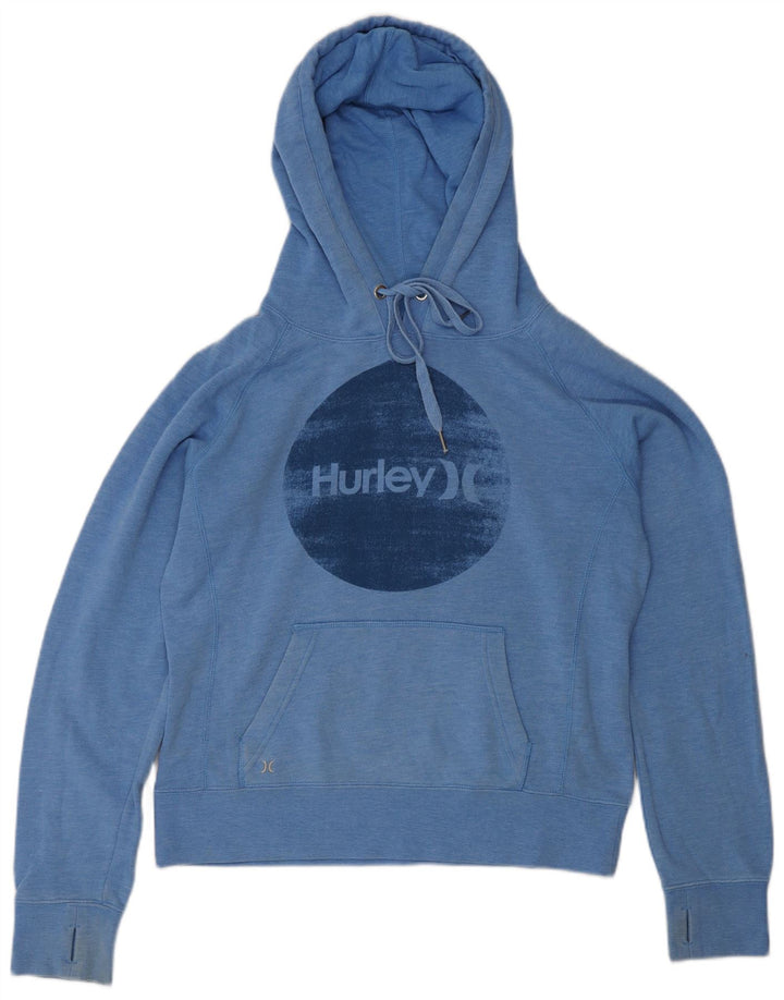 Damski sweter z kapturem HURLEY UK 14, średni niebieski