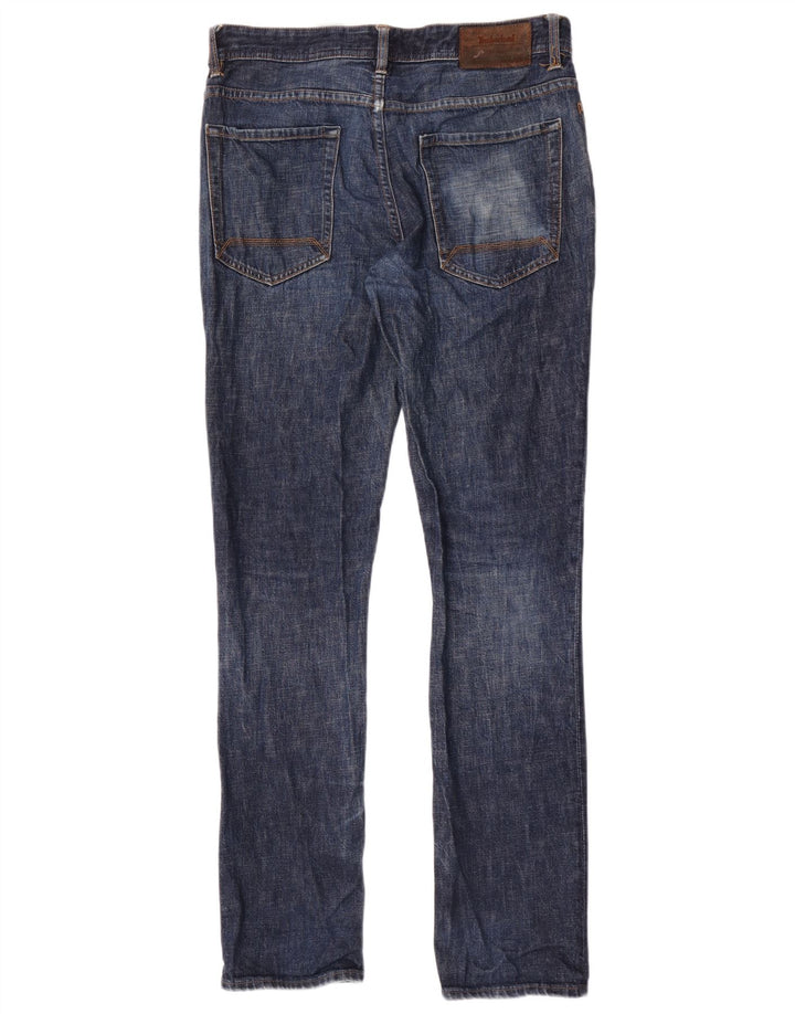 Męskie jeansy Timberland Slim W32 L33 Niebieskie bawełniane