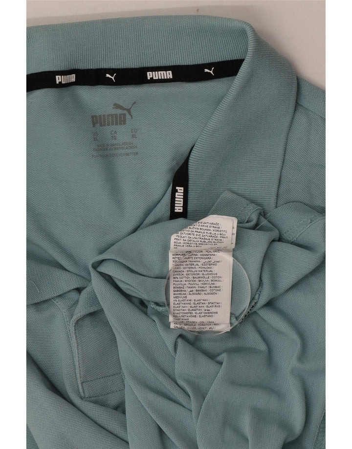 Męska koszulka polo Puma XL niebieska