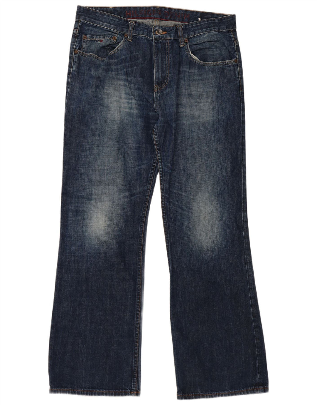 Męskie jeansy Bootcut Tommy Hilfiger W36 L32 Granatowe, bawełniane