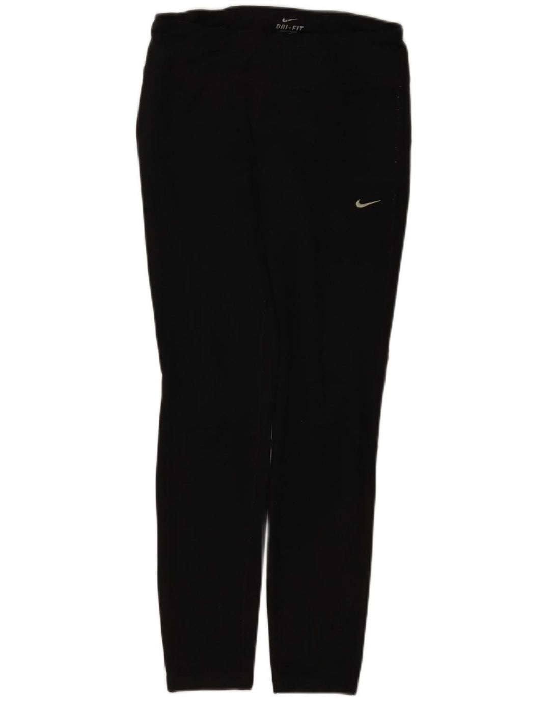 Damskie legginsy Nike Dri Fit UK 12, średni czarny poliester