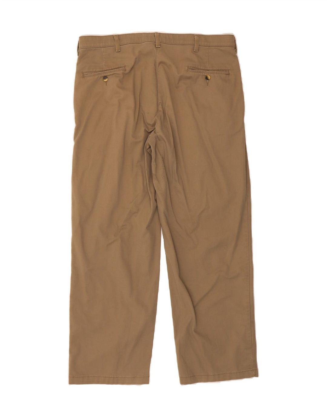 WRANGLER Mens Straight Chino Trousers W36 L30 Brown Vintage Wrangler and Second-Hand Wrangler from Messina Hembry 