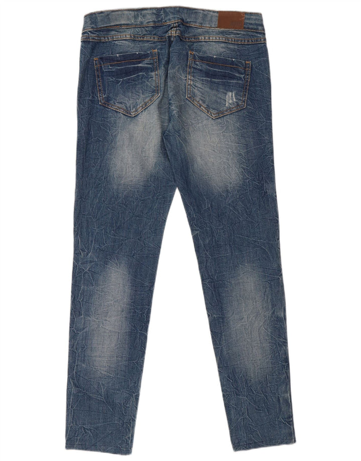 Damskie jeansy Rifle w trudnej sytuacji IT 44 Medium W34 L30 Niebieska bawełna