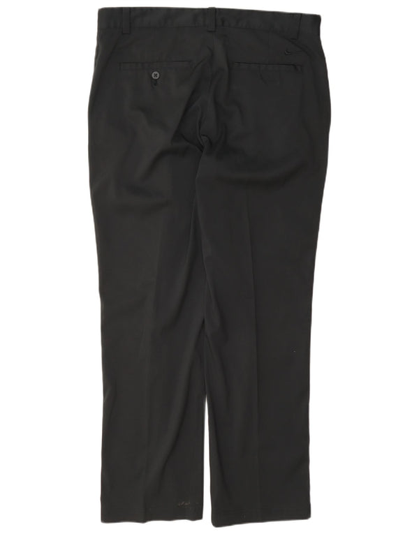 Męskie spodnie chino Nike Golf Straight W32 L30 Czarny poliester