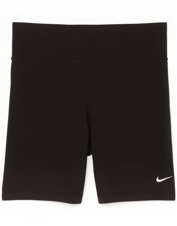 Damskie spodenki sportowe Nike UK 12 Medium Black Cotton