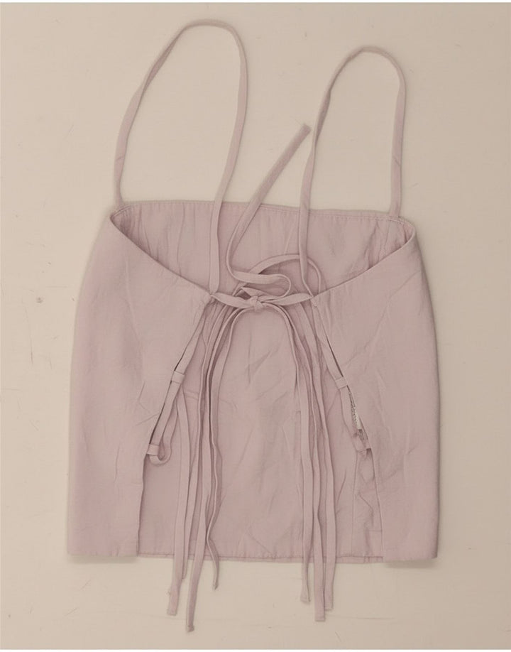 Damski gorsetowy top Zara UK 8, mały fioletowy modal