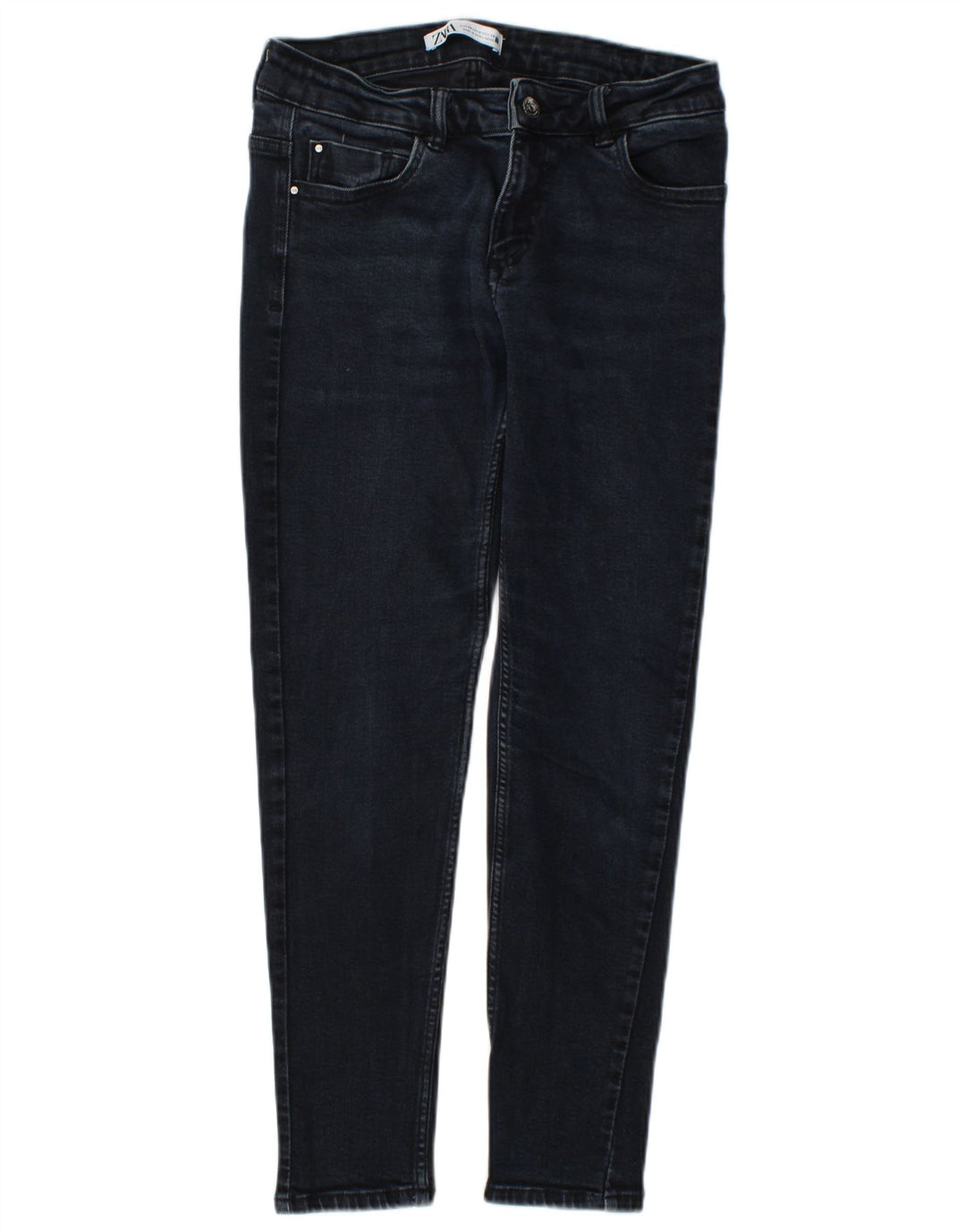 Dżinsy damskie Zara EU 40 Medium W30 L26 Granatowa bawełna
