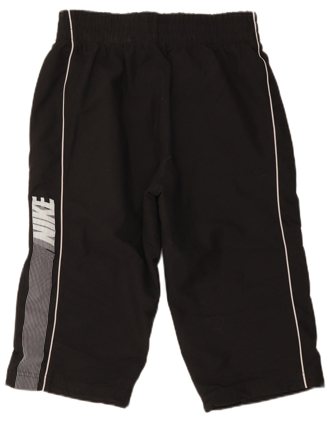 Męskie spodenki sportowe Nike Graphic Bermudy, małe, czarne, poliestrowe