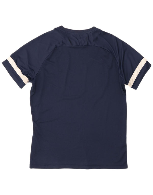 Męska koszulka Nike Dri Fit Top XL, granatowa, z blokami kolorów
