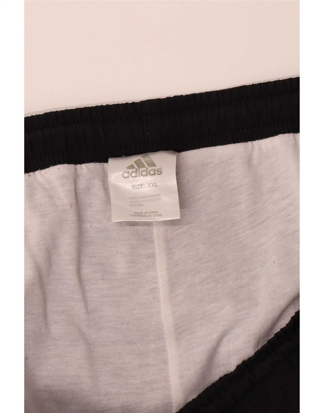 Męskie spodnie dresowe Adidas 2XL, czarny poliester