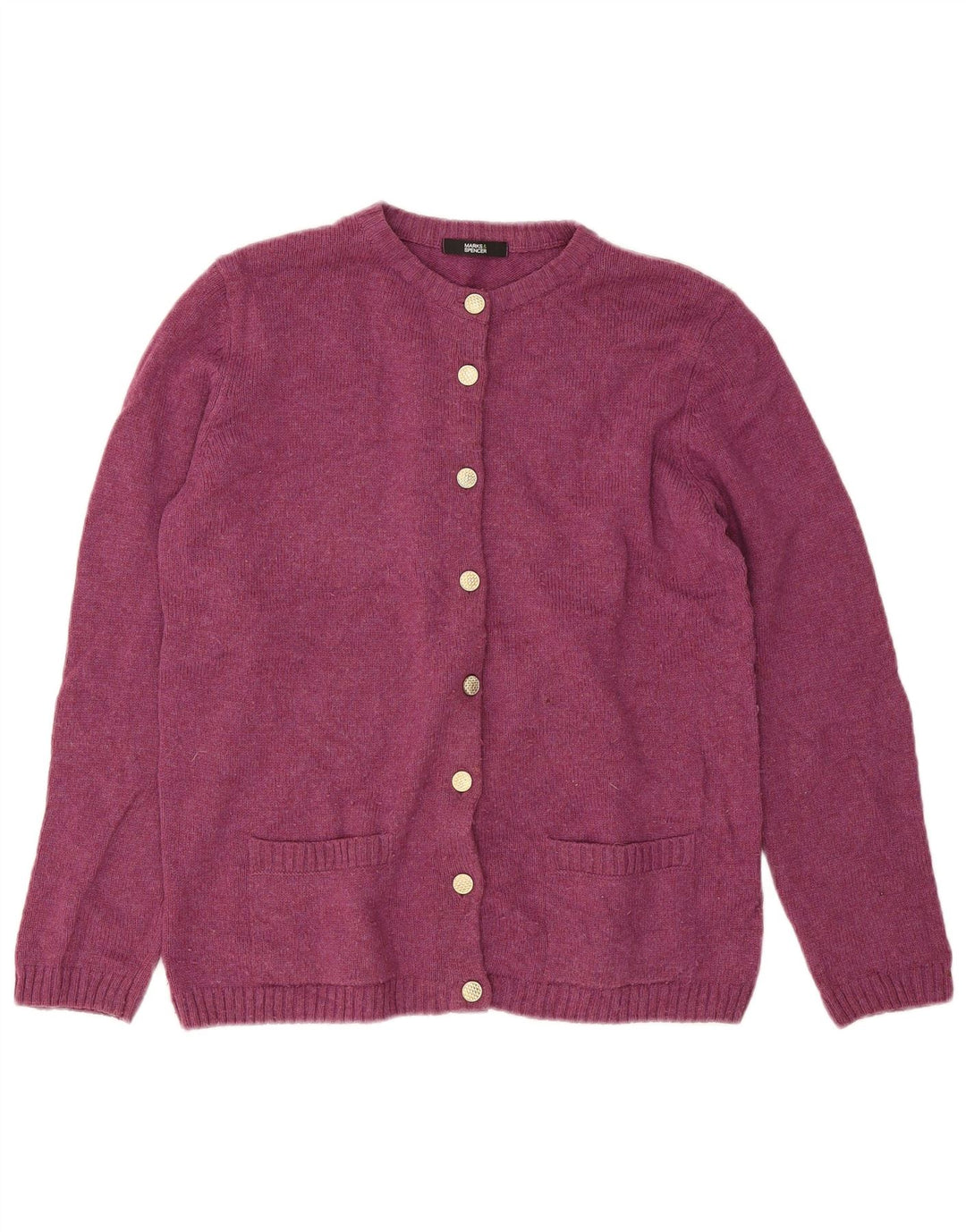 Sweter damski Marks & Spencer UK 12, średni fiolet, akryl
