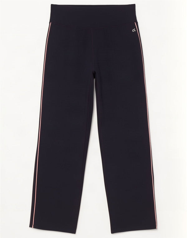 Marks & Spencer Womens Leggings UK 14 Medium Navy Blue Cotton