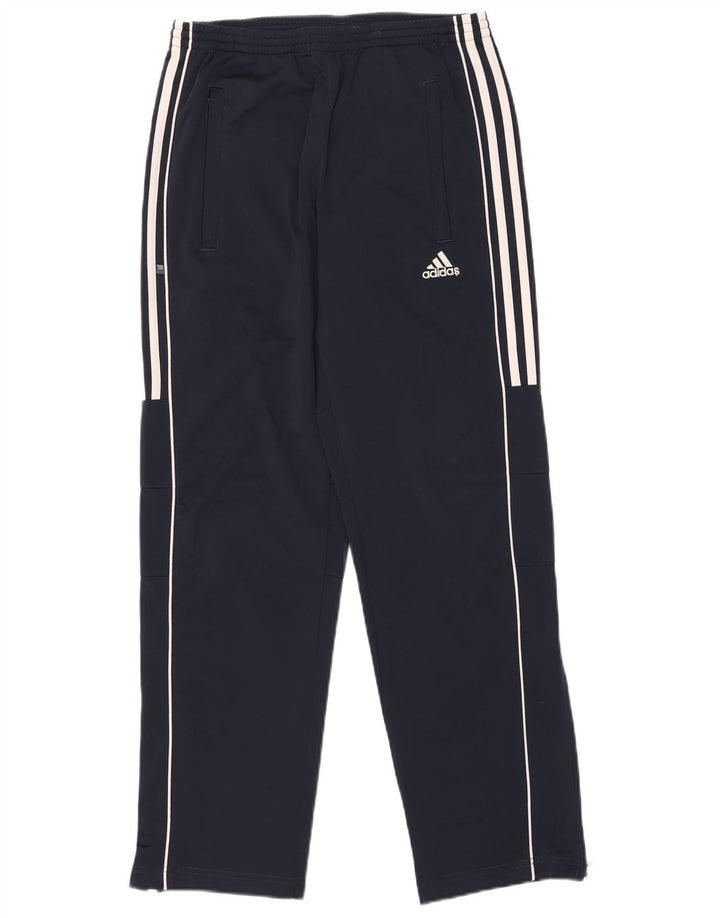 Adidas Chłopięce Spodnie Dresowe 13-14 Lat Granatowe Poliester