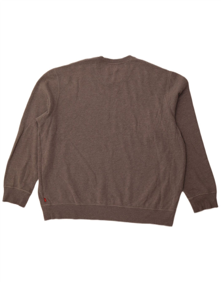 Bluza męska Izod 2XL Szara bawełna