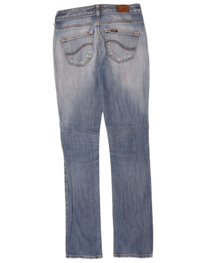 Damskie jeansy Lee w trudnej sytuacji W27 L33 niebieskie