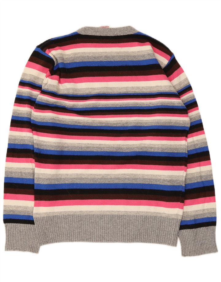 Męski sweter z okrągłym dekoltem Franklin Marshall, średni, wielokolorowy
