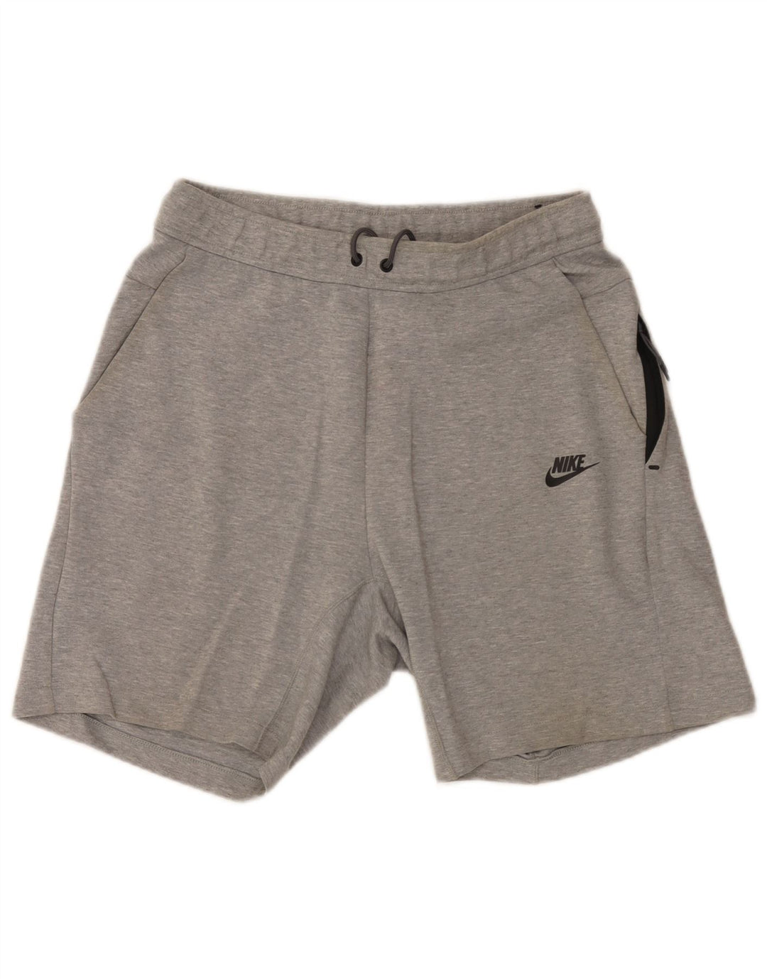Męskie spodenki sportowe Nike, średnioszare, bawełniane w cętki