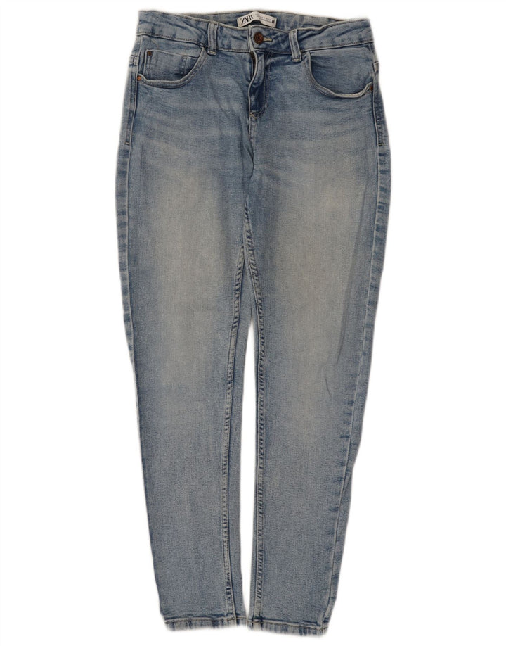 Damskie jeansy skinny Zara EU 40 Medium W30 L27 Niebieskie