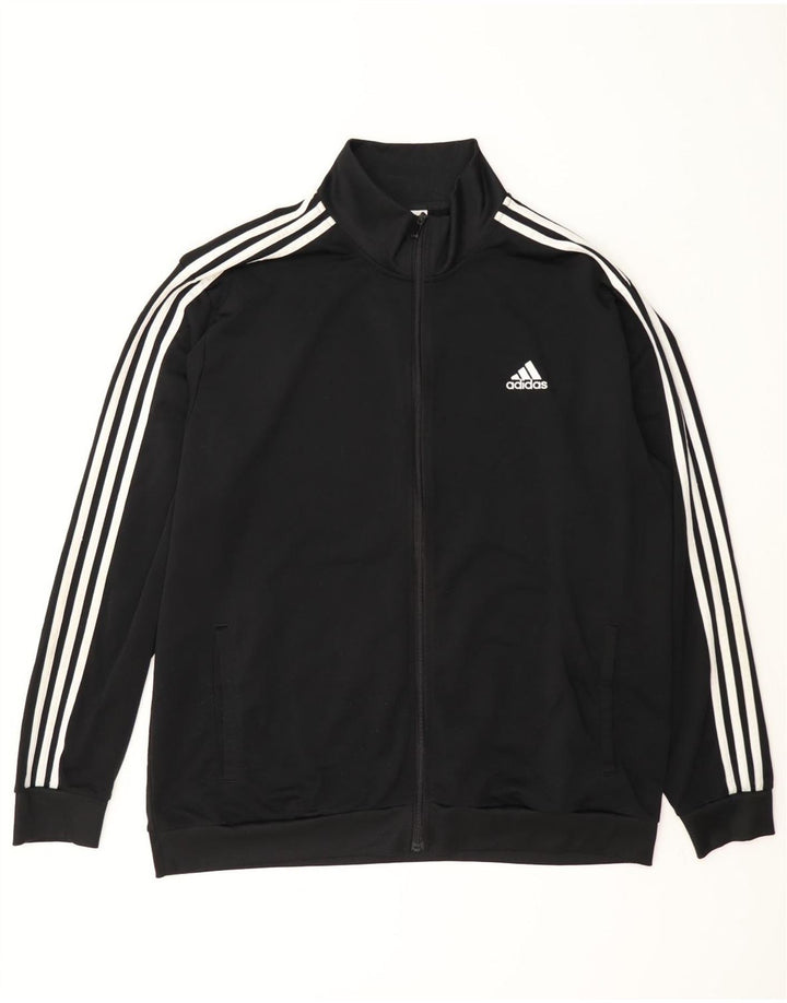 Adidas Męska bluza dresowa XL Czarny poliester
