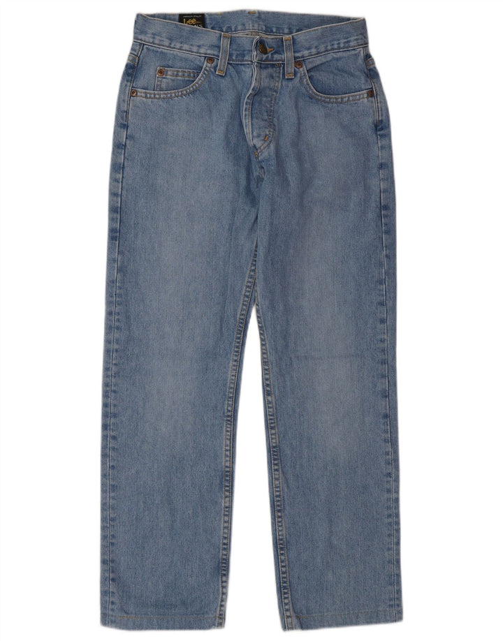Damskie jeansy Lee Straight W28 L28 Niebieskie