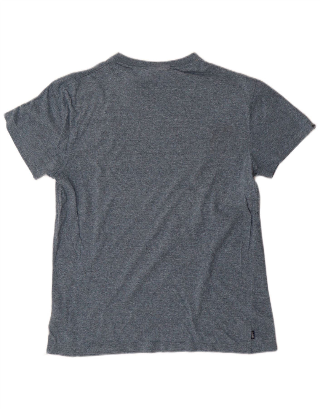 T-shirt męski Superdry, bawełniany, średni niebieski w cętki