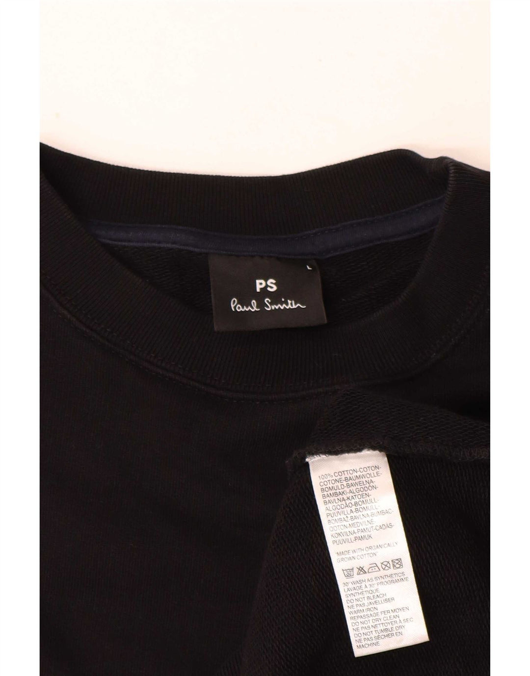 Bluza męska Paul Smith, duża, czarna, bawełniana