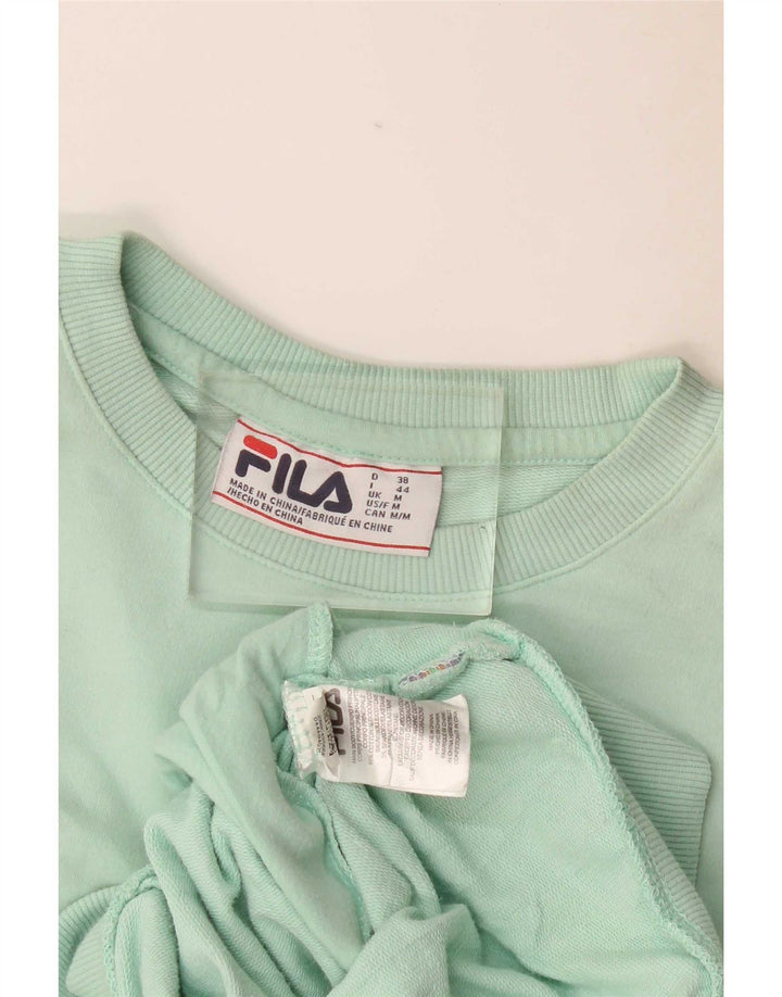 Bluza damska Fila Sweter UK 14 Średnia turkusowa bawełna