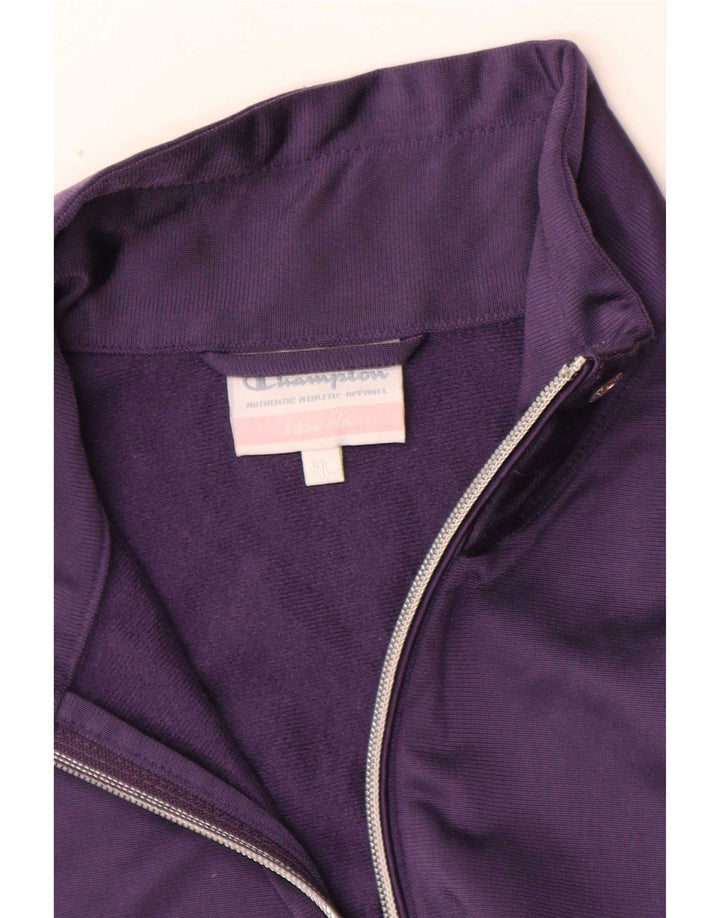 Damska kurtka dresowa Champion UK 18 XL fioletowa