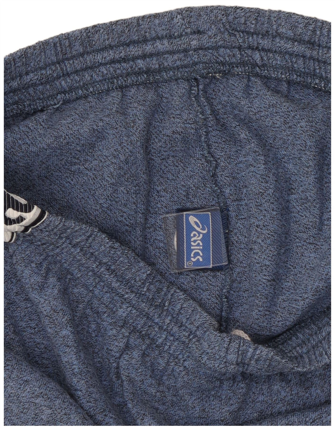 Męskie spodenki sportowe ASICS z grafiką XL, niebieskie, bawełniane w cętki