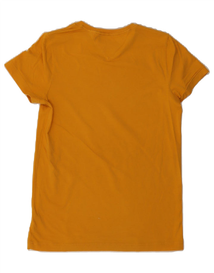 TOMMY HILFIGER Mens T-Shirt Top XS Yellow Vintage Tommy Hilfiger and Second-Hand Tommy Hilfiger from Messina Hembry 