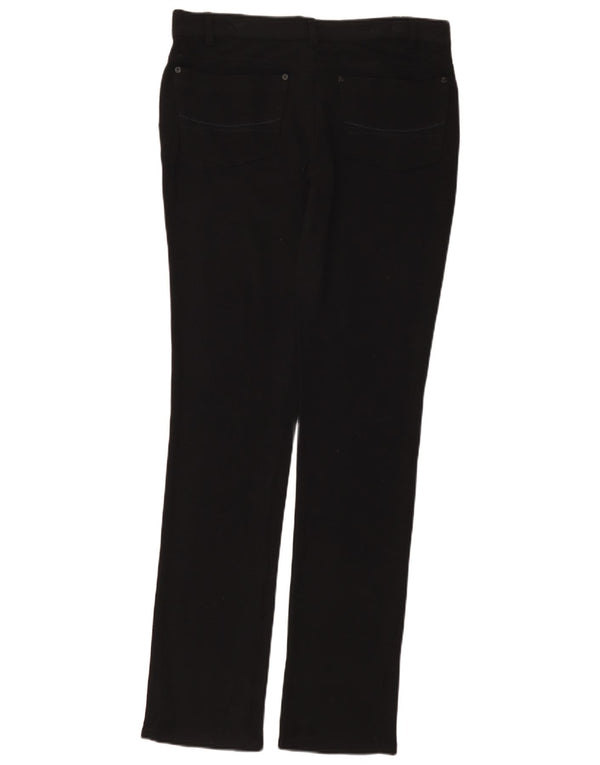 Spodnie damskie Woolrich Slim Casual XL W36 L34 Czarna wiskoza