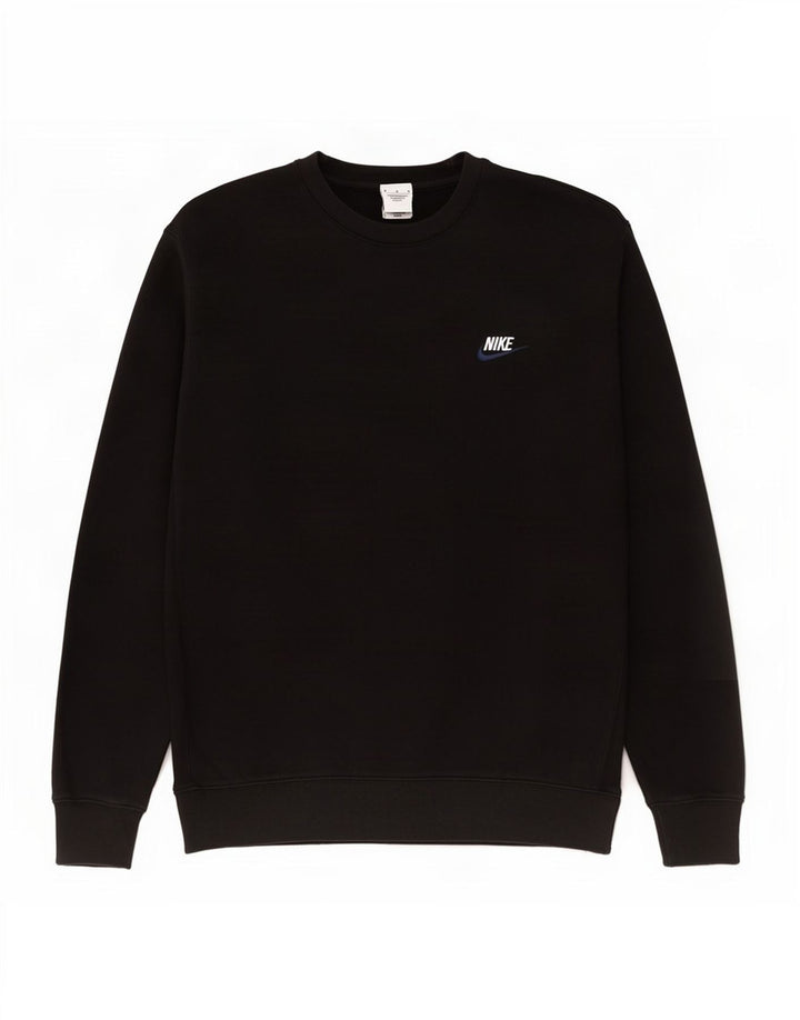 Męska bluza dresowa Nike, średnia czarna, bawełniana