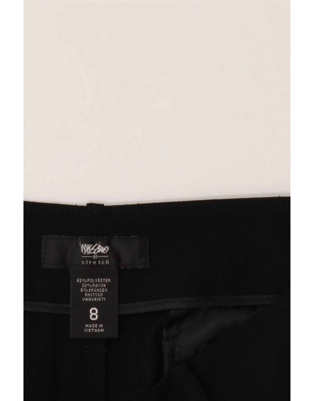 MOSSIMO Womens Chino Shorts US 8 Medium W34 Black Polyester Vintage Mossimo and Second-Hand Mossimo from Messina Hembry 