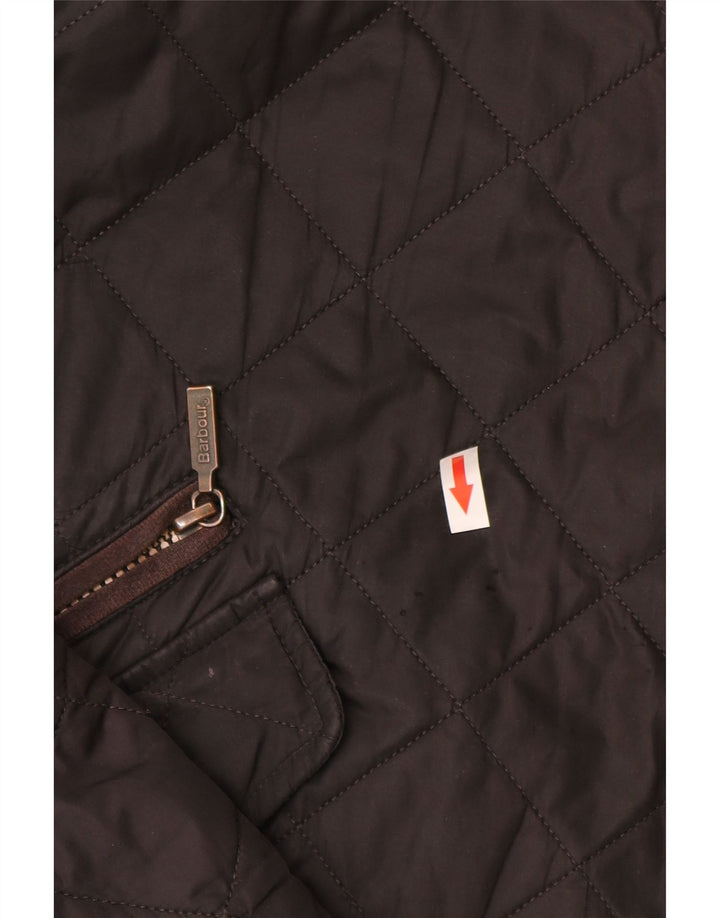 Męska pikowana kurtka Barbour UK 40 duża czarna