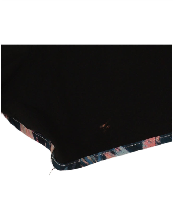 Damskie spodenki sportowe Nike Dri Fit UK 14, duży czarny poliester z blokami kolorów