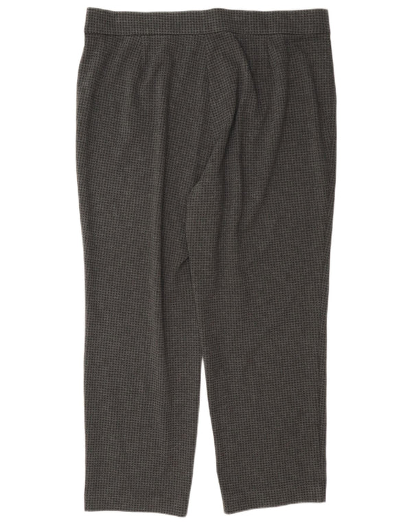 Spodnie damskie Marks & Spencer UK 18 XL W36 L26 Szare pepitka