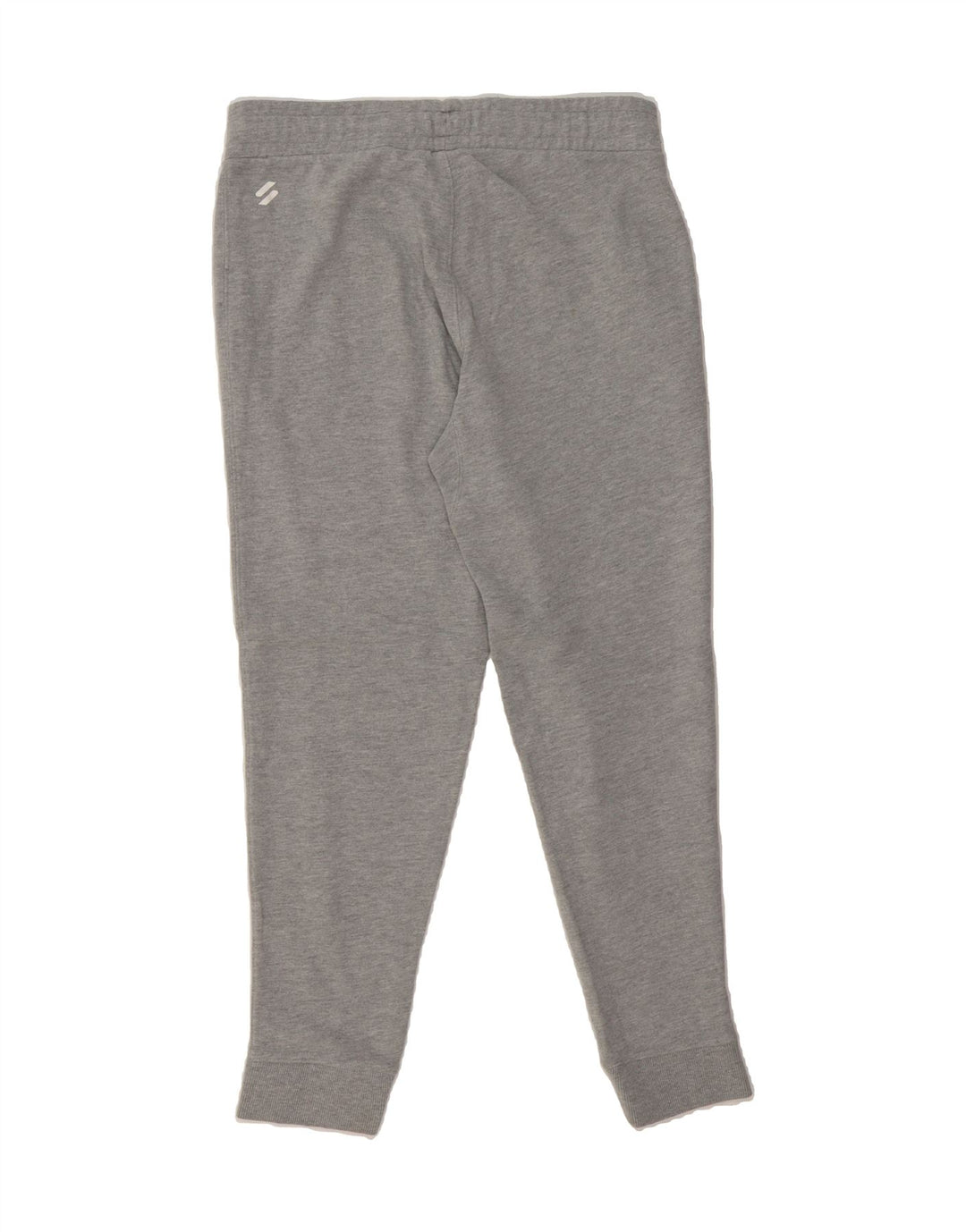 SUPERDRY Womens Graphic Joggers Tracksuit Trousers Medium W32 L28 Grey Vintage Superdry and Second-Hand Superdry from Messina Hembry 