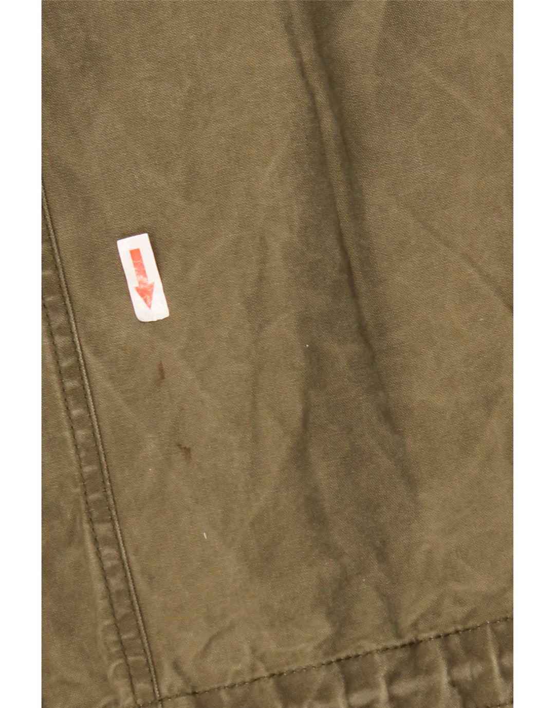 Męska kurtka parka z kapturem Bomboogie UK 42 XL, bawełna khaki
