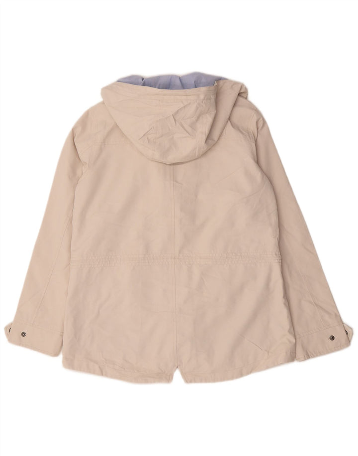 Crew Clothing Damska kurtka z kapturem i kapturem, UK 10, mała, złamana biel, poliester