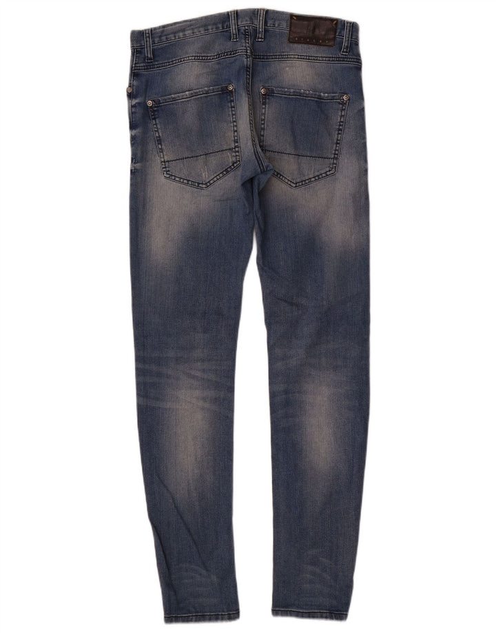 Damskie jeansy Skinny Sisley W31 L32 Niebieskie