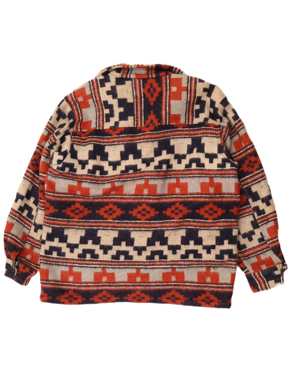 Męska marynarka Charro z 4 guzikami, UK 42 XL, wielokolorowa, geometryczna