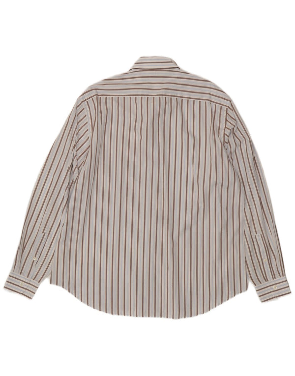 Koszula męska CARRERA XL, niebieska, bawełniana w prążki