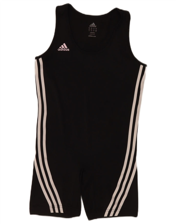 Damski kombinezon bez rękawów Adidas UK 12, średni czarny poliester