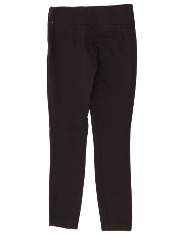 Damskie spodnie typu casual Zara Slim Fit XS W24 L26 czarne