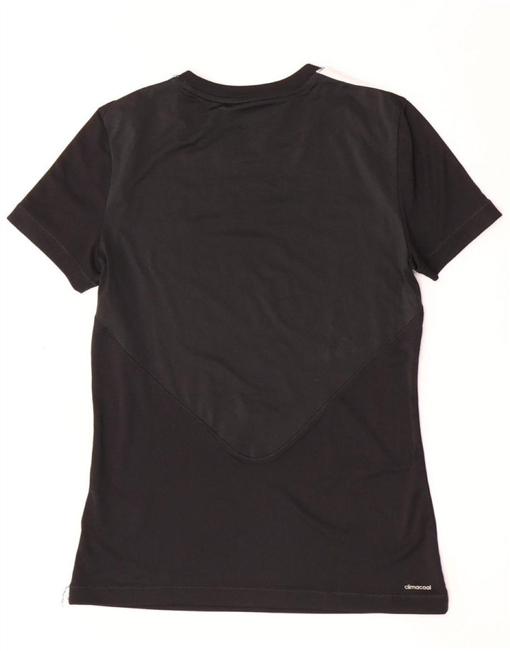 Adidas Chłopięca koszulka Climacool Top 13-14 lat Czarny Poliester