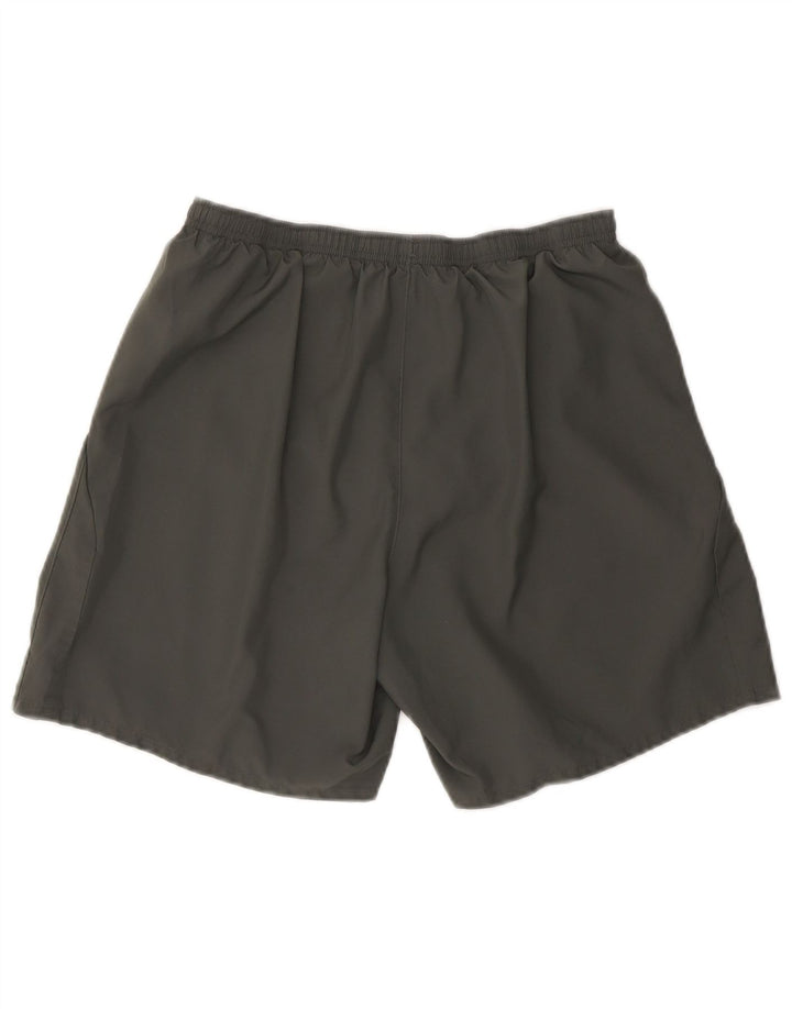 Męskie spodenki sportowe Nike Dri Fit, duże, szare, z poliestru