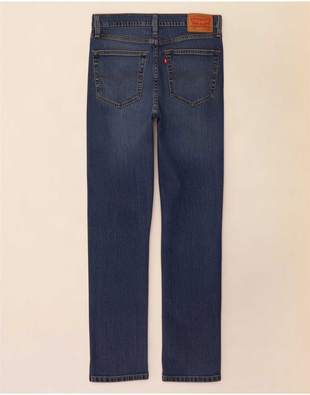Męskie jeansy Levi's 502 Tapered W31 L32 Niebieskie bawełniane